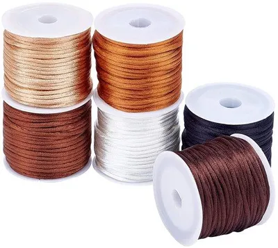 Produktbild von Nylon-Macramé-Koorden 2mm, 65 Meter, Satijn, Glanzend, Sieradenkoord