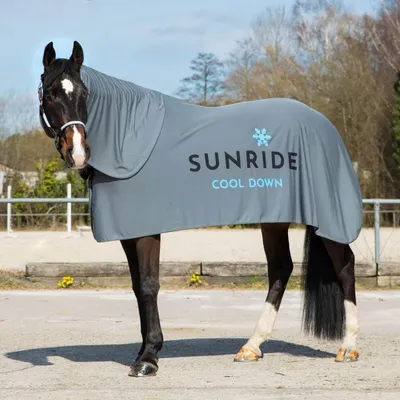 Image de Couverture rafraîchissante Sunride Cool Down avec couvre-cou et tissu - Taille 105