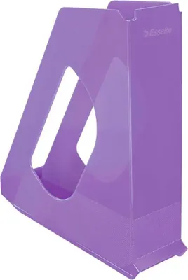 Produktbild von Stojan na časopisy A4 Esselte Colour'Breeze, plastový, hřbet 7,2 cm, levandulový