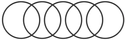 O-Ring Dichtringe 103,8x110x3,1 mm, 5 Stück