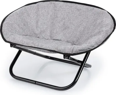Produktbild von EDUPET 05072AB Katzenliege, Hundebett, Katzensofa, rund, grau
