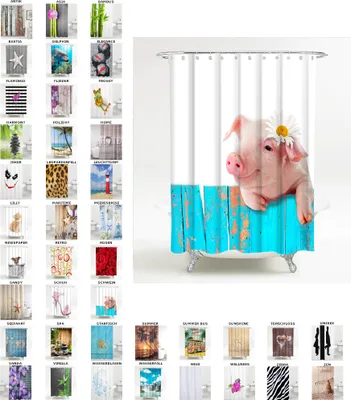 Produktbild von SANILO® Duschvorhang Schwein 180 x 200 cm