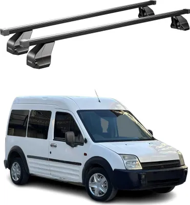 Produktbild von Menabo Dachträger Grundtäger für Ford Connect Transit 2002-2013 75kg Schwarz 2x