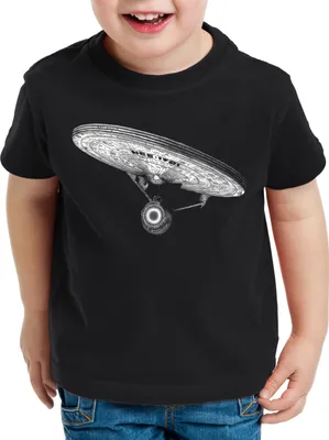 Produktbild von style3 NCC-1701 Anflug Kinder T-Shirt trek