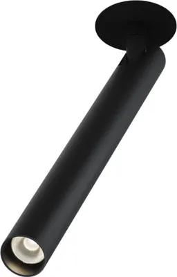 Produktbild von Maytoni LED Einbauleuchte schwarz, verstellbar, 6W, rund, warmweiß, IP20