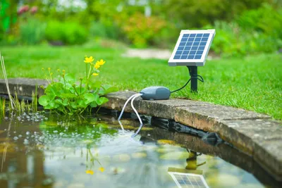 Produktbild von Ubbink Belüfterpumpe Air Solar 200- inkl. Solarmodul