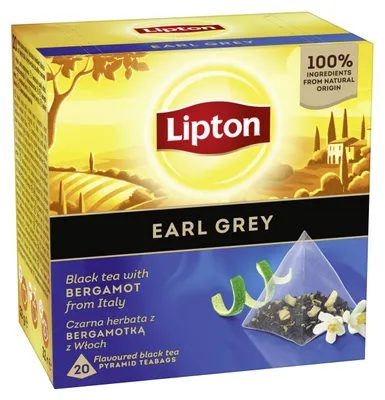 Zdjęcie produktu dla Lipton Piramidki Earl Grey 20TB