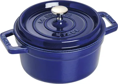 Produktbild von STAUB Cocotte Rund 22 cm Dunkelblau