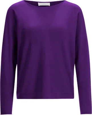 Produktbild von Rich & Royal boat neck seamless EcoVero purple magic XS