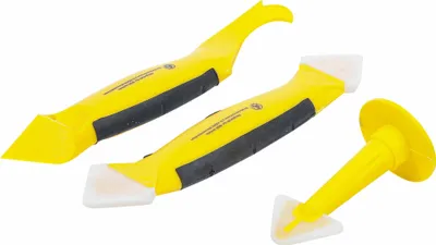 Produktbild von KRAFTMANN 85213 Silikon-Fugenentferner und Spachtelsatz, 3-tlg.