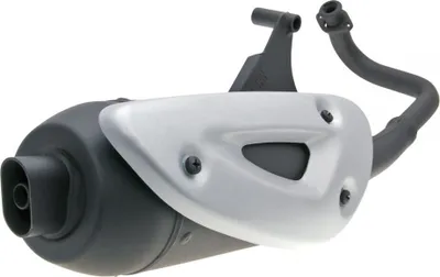 Produktbild von Tecno Auspuffanlage Straight mit Zulassung kompatibel mit Aprilia SR50 (Piaggio)