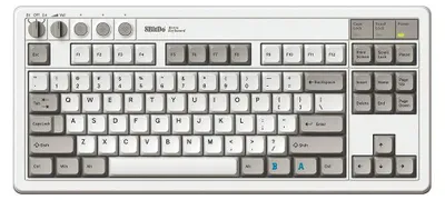 Produktbild von 8BitDo Retro Mechanical Keyboard M Edition, 87 Tasten, Kailh Box Switches Hot-swap, QWERTY