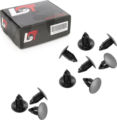 Produktbild von 10x INNENVERKLEIDUNGCLIPS UNIVERSAL BEFESTIGUNGS CLIPS Ø 7-8mm Kopf 19mm