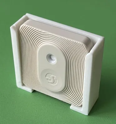 Produktbild von SOIXX Wandhalter für Shelly BLU H&T ZB - Zigbee Temperatur- Feuchtigkeitssensor Weiß Halter