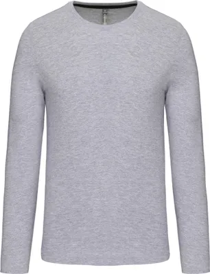 Produktbild von Kariban Mens long-sleeved crew neck T-shirt