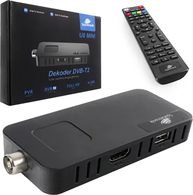 Zdjęcie produktu dla Tuner H.265 DVB-T2 HDMI Spacetronik U8 MINI