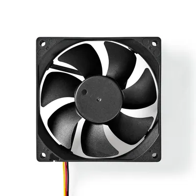 Produktbild von Nedis DC-Lüfter - DC - Lüftergrüße: 92 mm - 3-Pin - 26.7 dBA - Schwarz