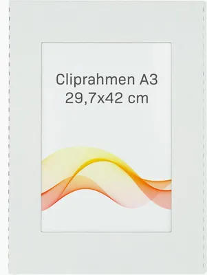 Produktbild von RAWWEST.BIS Rahmenloser Bilderrahmen A3 29,7x42 cm Cliprahmen mit Kunstglas Plexi