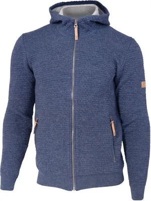 Produktbild von Ivanhoe Strickjacke Morel Hood male für Herren aus Wolle-Denim blue