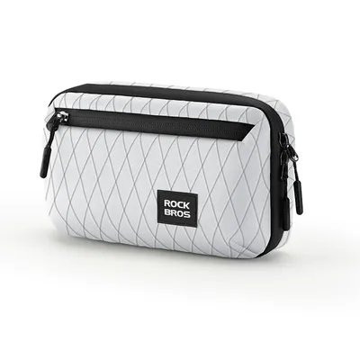 Produktbild von ROCKBROS Fahrrad Fronttasche Lenkertasche Tragbarkeit 2,1L Weiß
