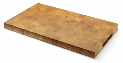 Productafbeelding van Serveerplank van eikenhout, massief hout, 325x265x(hoogte)30mm