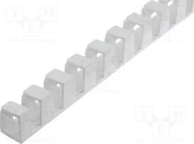 Zdjęcie produktu dla 1 x Kanał kablowy, długość: 0,5 m, kolor: biały, elastyczny, model: 164-11108. Kanały kablowe
