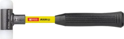 Image de PB Swiss Tools Marteau anti-rebond, avec inserts en nylon, manche en super verre, 60 mm