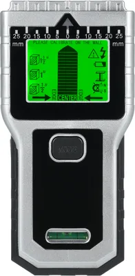 A wall scanner device is shown against a white background.