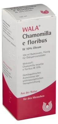 Produktbild von WALA Chamomilla e floribus W 10 % Oleum Badezusatz, 100 ml Öl