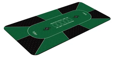 Productafbeelding van Solidchoice - Pokermat 180 x 90 cm Groen