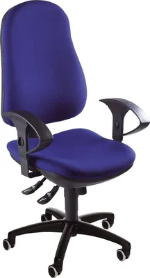 Zdjęcie produktu dla Topstar® 8550G26 Support® SY biurowe krzesło obrotowe bez podłokietników błękit królewski