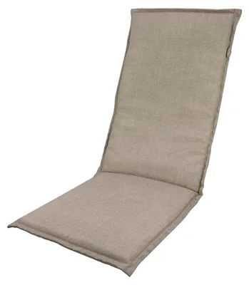 Obrázek produktu pro Vysoký polstr na židli ECRU, béžový, 117 × 48 × 4 cm