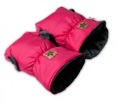 Productafbeelding van Rukávbeschermer DUO voor kinderwagen, donkerroze, Baby Nellys