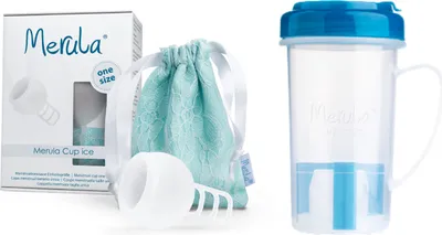 Produktbild von Merula Cup Menstruationstasse + Cupscup - 9 Farben