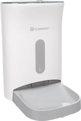 Produktbild von Flamingo Futterautomat Odion weiß