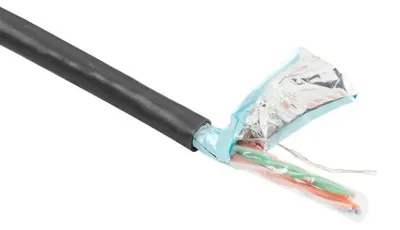 Image de ACT CAT5E F/UTP LSZH stranded patch black 500 m