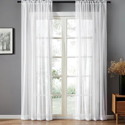 Image de Rideaux transparents - Voilages - Rideaux légers - Rideaux translucides - Rideaux occultants pour salons - Rideaux occultants pour chambres