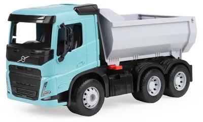 Produktbild von Kipplaster Spielzeug LKW Spielzeugauto - 45 cm - Kippmulde mit Verriegelung - 3 Achsen - Für Drinnen und Draußen