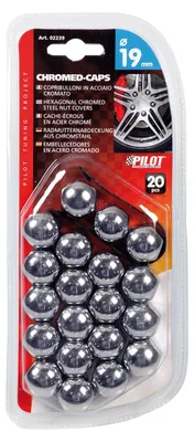 Produktbild von PILOT Ventilkappen 02239 19mm Stahl