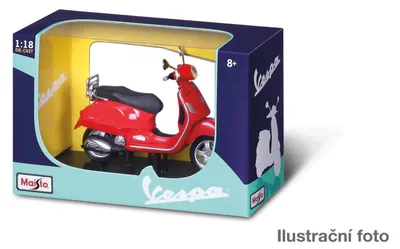 Zdjęcie produktu dla M. Detailed Die-Cast Precision Model, Vespa, asortyment, pudełko z okienkiem, 1:18