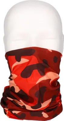 Produktbild von GEORGES Multifunktionstuch Halstuch Sturmhaube Bandana - Design: Red Camouflage