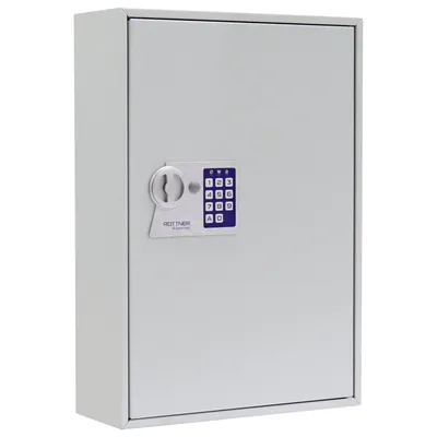 Obrázok produktu pre Rottner S150 EL skrinka na kľúče sivá | 	Elektronický zámok | 38 x 55 x 14 cm