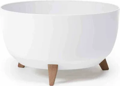 Produktbild von SIENA GARDEN Pflanzgefäß OSLO weiß 29 cm Ø 29x23 cm M82582