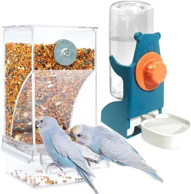 Produktbild von Automatischer Trink- und Futterspender für Vögel