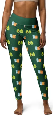 Produktbild von Mr. & Mrs. Panda Sporthose Avocado Pärchen Größe L - Grün - Geschenk, Gesund, Sportleggings, Yogahose, Familie, Liebe, Avocados, Hochzeit, Damen, Yoga-Hose, Sport-Hose