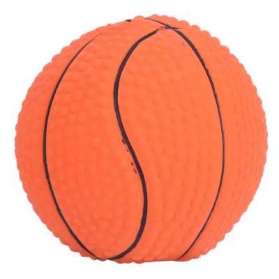Obrázek produktu pro Basketbalová hračka pro domácí mazlíčky, pískací basketbalová hračka pro psy, žvýkací míč pro psy, latexové basketbalové hračky pro psy, míčové hračky pro psy, basketbalové hračky pro psy odolné proti kousnutí