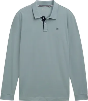 Produktbild von Tom Tailor Poloshirt Langarmshirt mit Polokragen