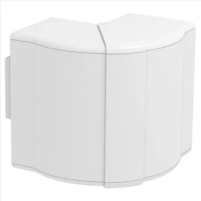 Obrázek produktu pro OBO vnější rohový profil, variabilní, 70 × 130 mm, polykarbonát, akrylonitril-butadien-styren, čistě bílá, RAL, 1 ks.