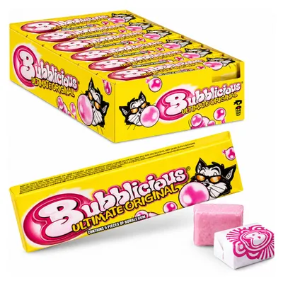 Produktbild von Bubblicious Ultimate Original | Kaugummi | 1 x 18 Stück