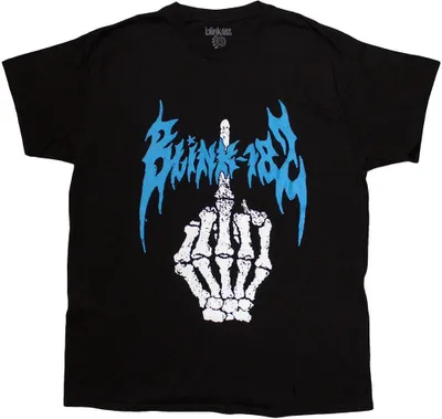 Image de Blink 182 - T-shirt homme/femme unie RO13357 (S) (Noir)